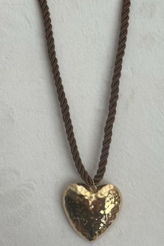 Collier gros coeur