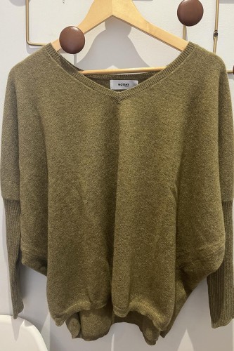 Pull poncho cachemire Faustine Moss