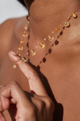 Collier 'Mill' Drops & Beads