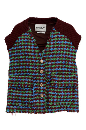 copy of Cardigan à carreaux