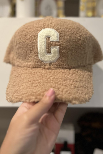 Casquette Fourrure Beige