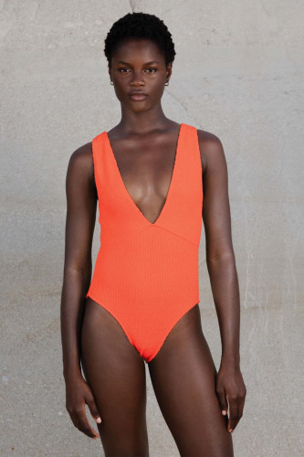 Maillot une pièce Ariel Orange