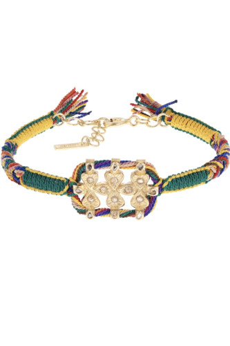 N° 906 BRACELET GOLD GREEN YELLOW