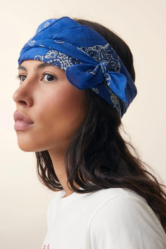 FOULARD N°767 ROYAL BLUE