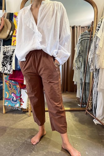 Le pantalon magic fin chocolat